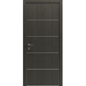 Двері міжкімнатні Rodos MODERN Flat 3 Графіт
