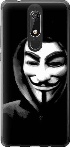 Чехол на Nokia 5.1 Анонимус "832u-1529-17620"