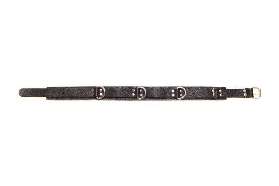 Нашийник Slave leather collar, Black sexstyle | Зображення 1