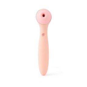 Вакуумний стимулятор з вібратором KISSTOY Polly Max Pink