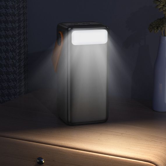 Портативний ЗП Power Bank BOROFONE BJ66A Magnifico 22.5W+PD20W 50000 mAh Black | Зображення 1