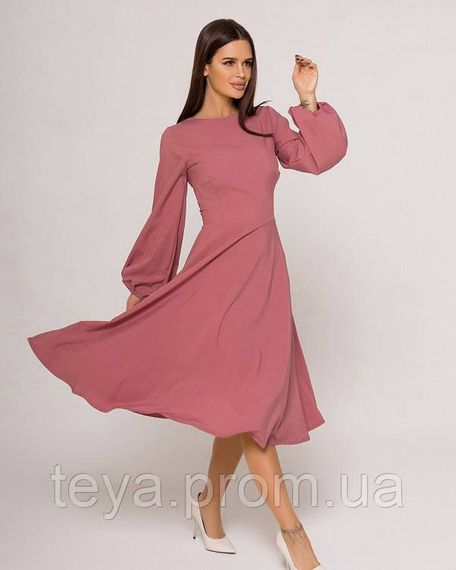 Плаття для жінок колір темно-рожевий розмір L FI_001203 | Зображення 1