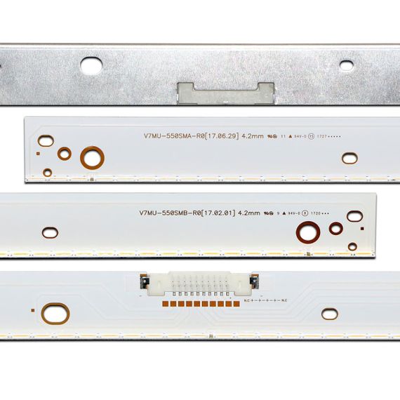 LED підсвітка Samsung TV 55"  UE55MU7002T, UE55MU8000U, UE55MU9000E, UE55, UE55MU7500, UE55MU8000 , 2шт. | Зображення 1