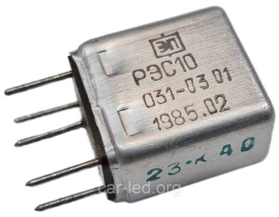 РЭС10 РС4.529.031-03.01 Реле 27 V