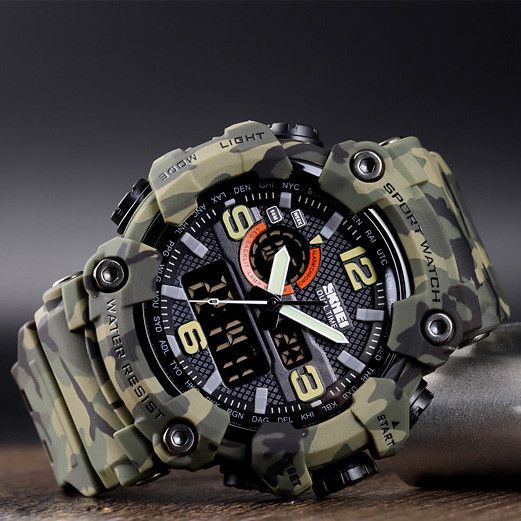 Годинник S2kmei 1520CMGN Green Camo. | Зображення 3