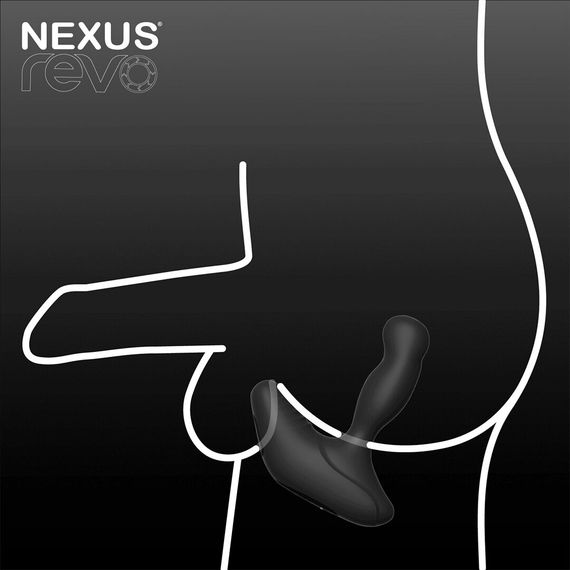 Смарт-масажер простати Nexus Revo Stealth with APP, вібрація+ротація, пульт ДУ, до 10 годин роботи | Зображення 7