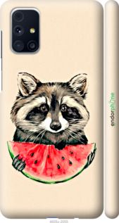 Чохол на Samsung Galaxy M31s M317F Єнотик з кавуном "4605m-2055-2448"