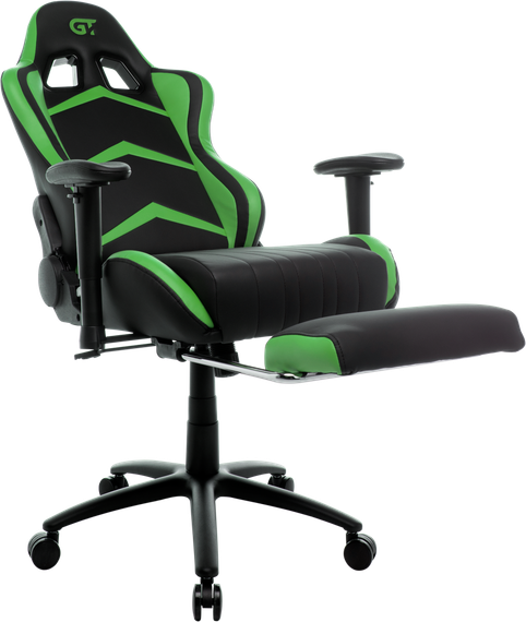 Кресло геймерское GT Racer X-2534-F BlackGreen | Зображення 4