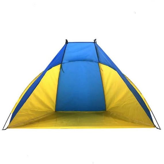Намет пляжний тент Жовто-синя