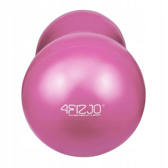 М'яч для фітнесу (арахіс) 4FIZJO Air Ball Peanut 45 x 90 см Anti-Burst Pink (P-5907739318565) | Зображення 2