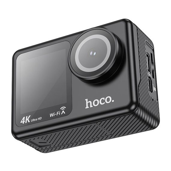 Экшн-камера 4K Hoco DV101 Dual color screen Sports 16 МП HDMI и Wi-Fi до 128 ГБ | Зображення 3