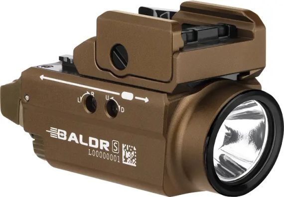 Ліхтар з ЛЦВ Olight Baldr S Green Laser Desert Tan | Зображення 1