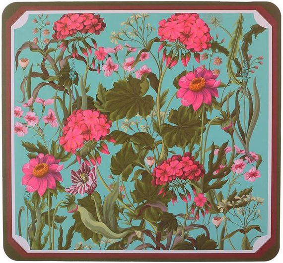 Набір 12 сервірувальних серветок 28x30см підтарільники Floral-116, поліпропілен