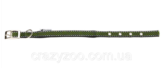 Нашийник для собак Ferplast Daytona Deluxe C15/35 нейлоновий зелено-чорний 1.5х27-35 см 77202017 | Зображення 3