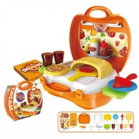 Игровой набор "Кухня" Pizza в чемоданчике 22 предмета HSM 50312