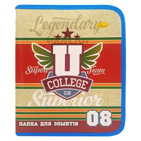 Папка для тетрадей на молнии "Legendary college club" АП-1001-10