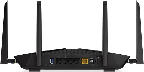 Маршрутизатор NETGEAR RAX50 Nighthawk AX5400 WiFi 6, 4xGE LAN, 1xGE WAN, 1xUSB 3.0 (RAX50-100EUS) | Зображення 4
