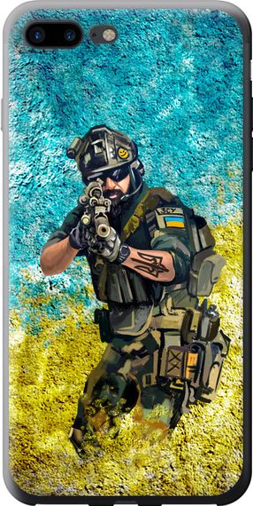 Чехол на iPhone 8 Plus Воин ЗСУ "5311u-1032-17620"