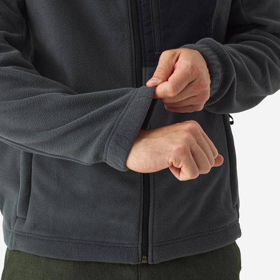 Флісова кофта 500 для полювання сіра - M | Зображення 2