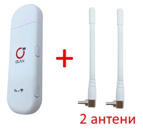 Роутер модем WIFI 4G Olax Олакс F 90 MIMO сім карта 2 виходи під антену +  2 антени 5 дбi