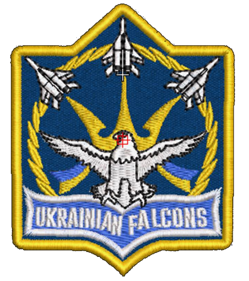 Шеврон Ukranian Falcons