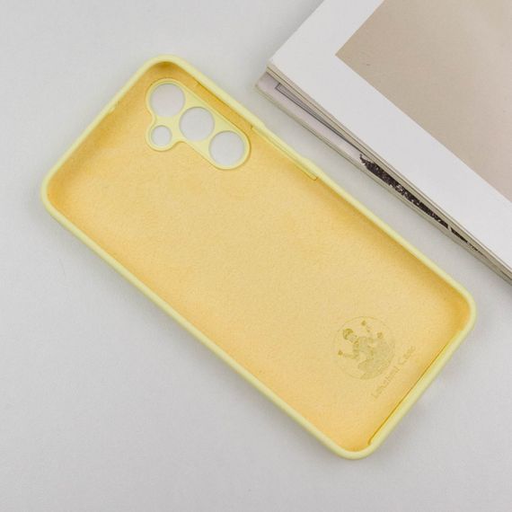 Чохол Silicone Cover Lakshmi Full Camera (AA) для Samsung Galaxy A16 4G/5G Жовтий / Mellow Yellow | Зображення 3