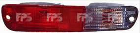 Фонарь задний в бампер Mitsubishi Pajero III (03-07) левый (FPS) красно-белый MN133775