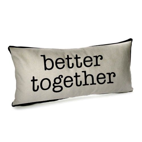Подушка для дивану оксамитова Better together 50x24 см (52BP_JOY009)