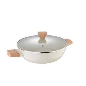 Сотейник Bergner Naturally BG-34747-CR 28 см 3.6 л бежевый