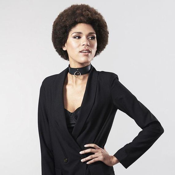 Чокер Bijoux Indiscrets MA – Wide Chocker Black | Зображення 6