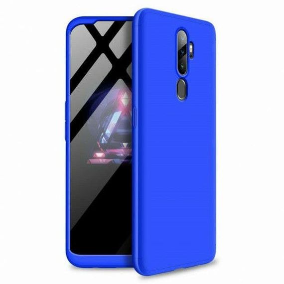 Чохол GKK 360 градусів для Oppo A9 колір Синій