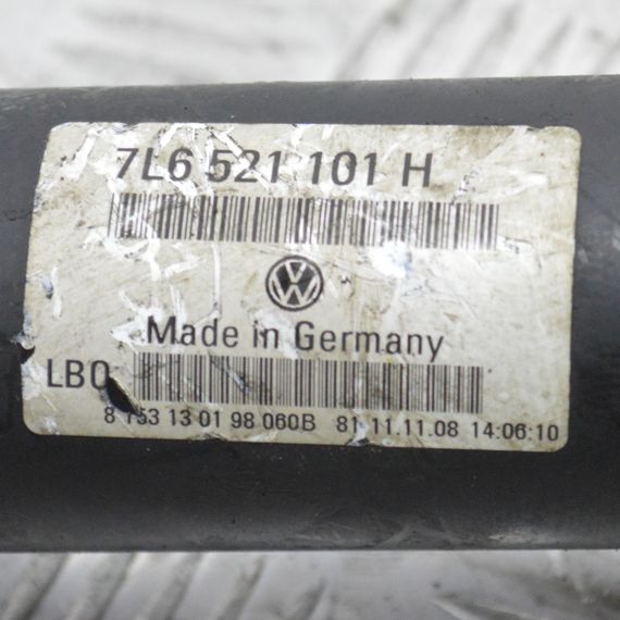 Карданний вал VW Volkswagen Touareg кардан перед Фольксваген Туарег 7L6521101H | Зображення 5