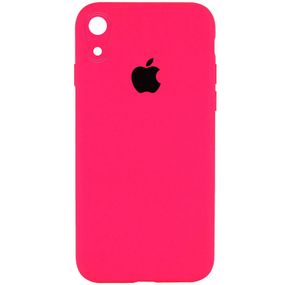 Чехол Silicone Case Square Full Camera Protective (AA) для Apple iPhone XR (6.1")