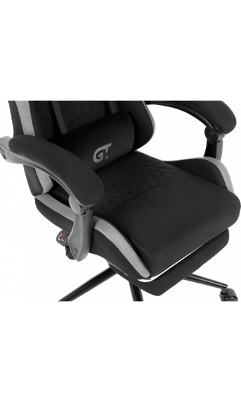 Кресло геймерское GT Racer X-2324 Fabric BlackGray | Зображення 6