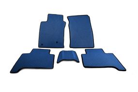 Коврики EVA (2 ряда, Синие) для Toyota Land Cruiser Prado 120 2002-2009 гг