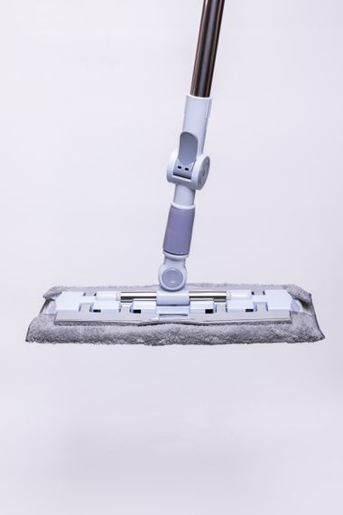 Плоска швабра для миття підлоги, стін та стелі універсальна швабра для прибирання Сірий HP-35015-35G | Зображення 5