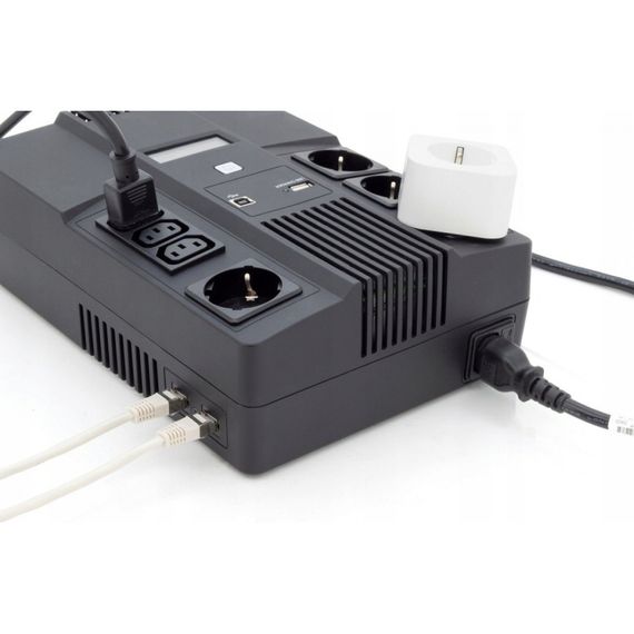 Пристрій безперебійного живлення Digitus 800VA DN-170 (DN-170111) | Зображення 4
