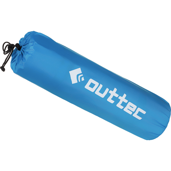 Самонадувний килимок Outtec з подушкою гладкий голубий | Зображення 5