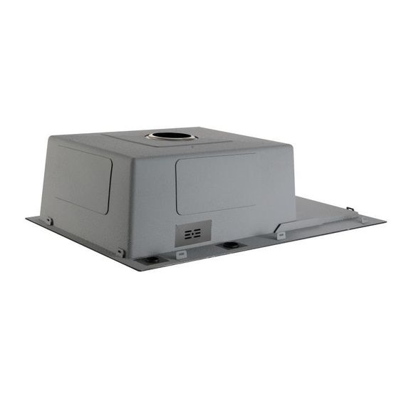 Мойка для кухни интегрированная Lidz Handmade Max 500 H7849R Brushed Steel, 3,0/1,0 мм, крыло справа, увеличенная чаша | Зображення 4