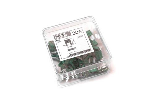 Предохранители (плоские мини 30А) (50шт) MTA