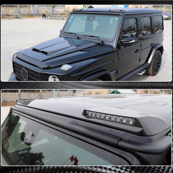 Козирок AMG-Design (для 2004-2018, Карбон) для Mercedes G сlass W463 рр | Зображення 5