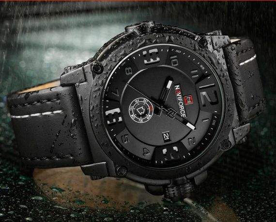 Naviforce Чоловічий годинник Naviforce Plaza Black NF9099 | Зображення 5