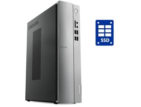 ПК Lenovo IdeaCentre 310S-08IGM SFF / Intel Celeron J4005 (2 ядра по 2.9 - 2.7 GHz) / 4 GB DDR4 / 60 GB SSD / Intel UHD Graphics 600 / Wi-Fi б/в