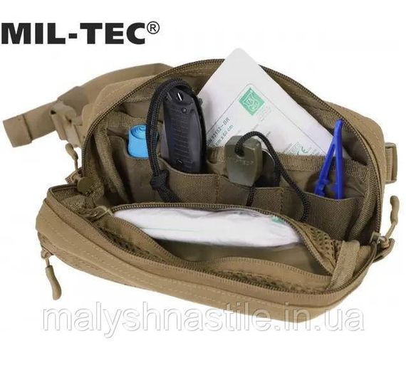 Поясна сумка MIL-TEC FANNY PACK MOLLE COYOTE | Зображення 6