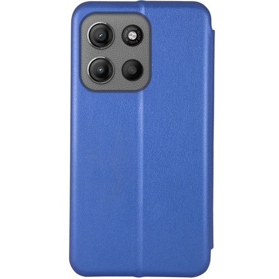 Кожаный чехол-книжка Classy для Motorola Moto G15 4G Синий | Зображення 1