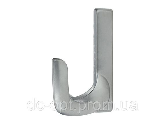 Крючок DW 341 G6 Хром Матовый (Алюнимий) ДС СтандартЛайн | Зображення 1