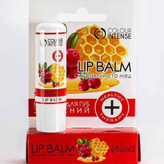 Захисний бальзам для губ Colour Intense Журавлина і мед, 5 г