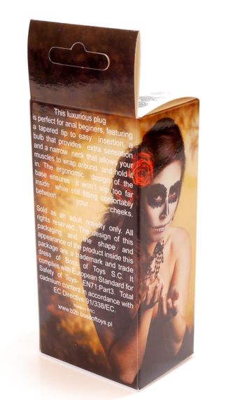 Анальная пробка Boss Series - Jewellery Silver PLUG Green S, BS6400011 sexstyle | Зображення 7