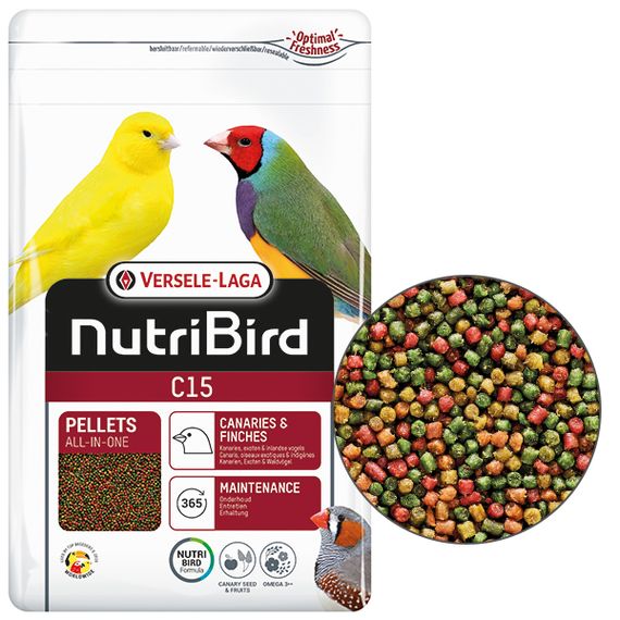 Корм Versele-Laga NutriBird С15 для канарок та зябликів 1 кг