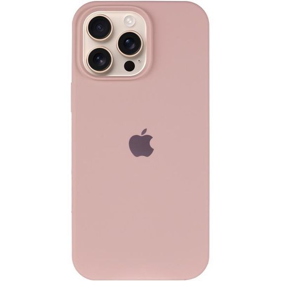 Чохол Silicone Case Full Protective (AA) для Apple iPhone 16 Pro Max (6.9") Рожевий / Pink Sand | Зображення 1